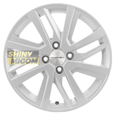 Диски Khomen Wheels 6x16/4x100 ET37 D60.1 KHW1609 (Stepway) Black-FP
