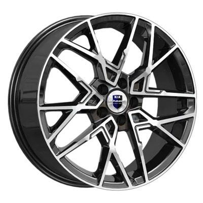 Диски K&K 7x18/5x114.3 ET35 D60.1 Вудроф (КС1044) Алмаз черный