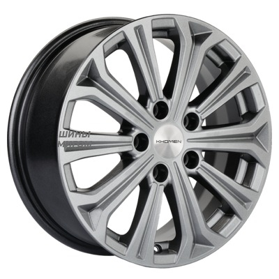 Диски Khomen Wheels 6.5x16/5x114.3 ET43 D67.1 KHW1610 (Huyndai/Kia) Gray